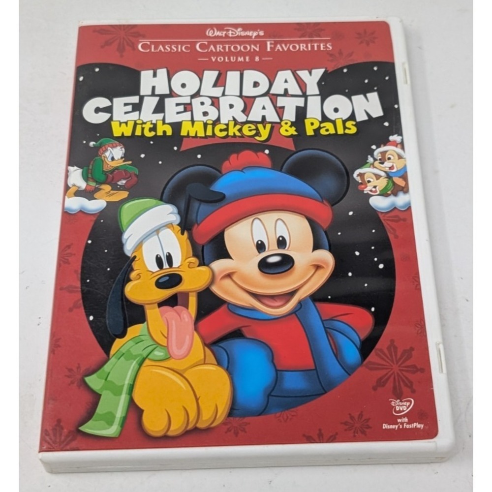 Disney Holiday Celebration with Mickey & Pals Classic‎ Cartoon Volume 8 DVD